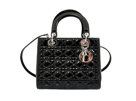 lady dior nera lucida|dior handbags designer.